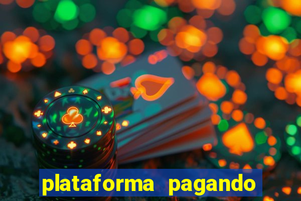 plataforma pagando no cadastro